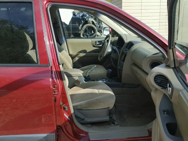 KM8SC73D24U704900 - 2004 HYUNDAI SANTA FE G RED photo 5