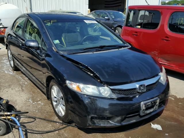 19XFA1F98AE003806 - 2010 HONDA CIVIC EXL 黑色 照片 1