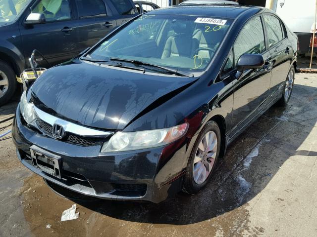 19XFA1F98AE003806 - 2010 HONDA CIVIC EXL 黑色 照片 2