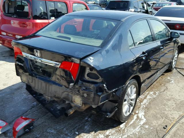 19XFA1F98AE003806 - 2010 HONDA CIVIC EXL 黑色 照片 4