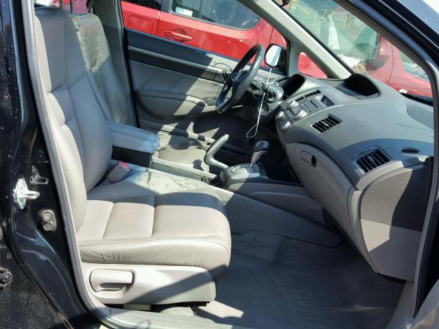 19XFA1F98AE003806 - 2010 HONDA CIVIC EXL 黑色 照片 5