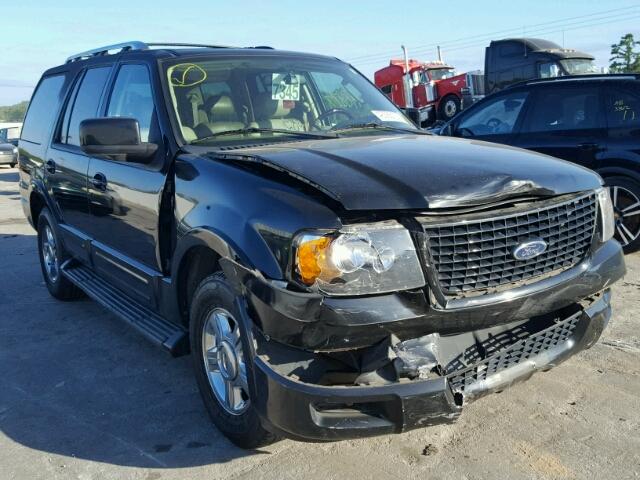 1FMFU19515LA76203 - 2005 FORD EXPEDITION BLACK photo 1