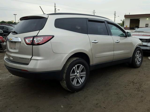 1GNKRHKD1FJ370283 - 2015 CHEVROLET TRAVERSE TAN photo 4