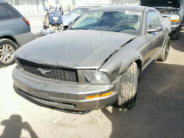 1ZVFT80N255145351 - 2005 FORD MUSTANG BROWN photo 2