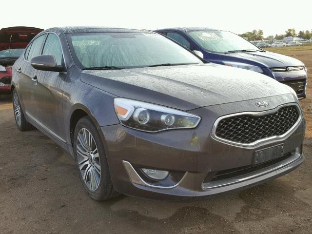 KNALN4D73F5176708 - 2015 KIA CADENZA PR BROWN photo 1