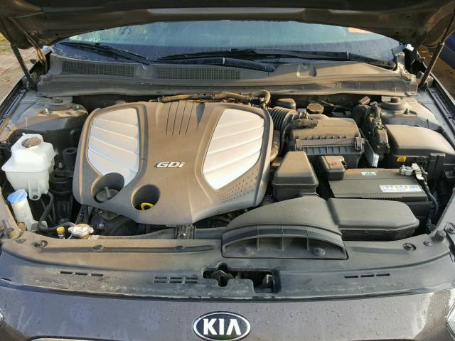 KNALN4D73F5176708 - 2015 KIA CADENZA PR BROWN photo 7