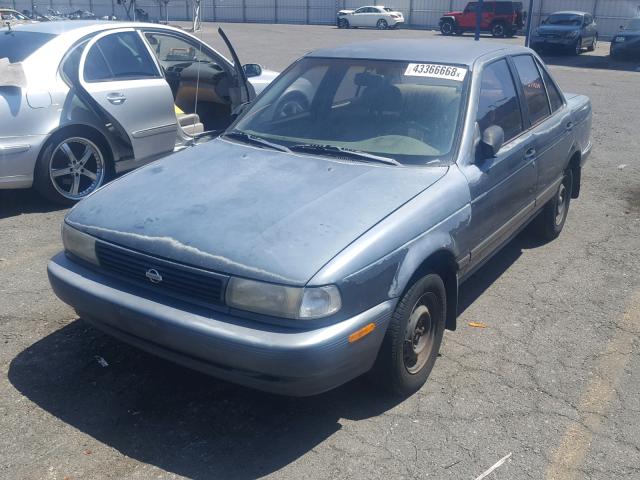 JN1EB31F4PU502178 - 1993 NISSAN SENTRA E SILVER photo 2