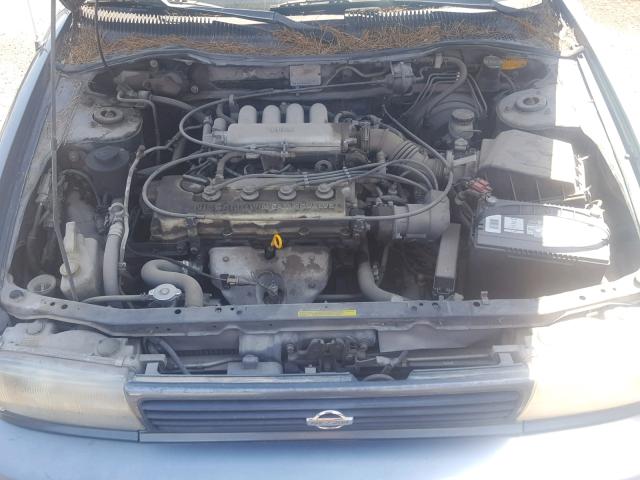 JN1EB31F4PU502178 - 1993 NISSAN SENTRA E SILVER photo 7