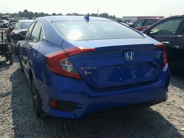 19XFC1F74HE010867 - 2017 HONDA CIVIC EXL 蓝色 照片 3