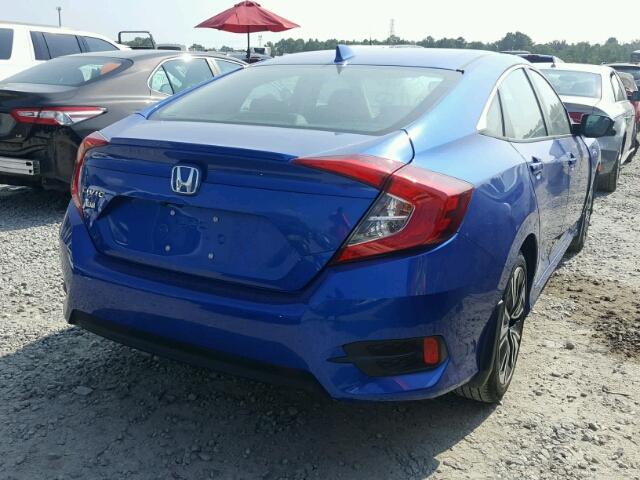 19XFC1F74HE010867 - 2017 HONDA CIVIC EXL 蓝色 照片 4
