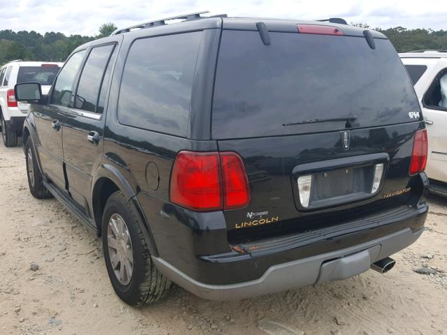 5LMFU27R24LJ38246 - 2004 LINCOLN NAVIGATOR Czarny zdjęcie 3