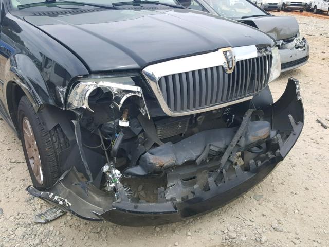 5LMFU27R24LJ38246 - 2004 LINCOLN NAVIGATOR Czarny zdjęcie 9
