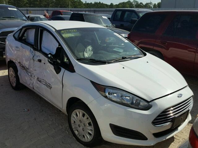 3FADP4AJ2FM161442 - 2015 FORD FIESTA S WHITE photo 1