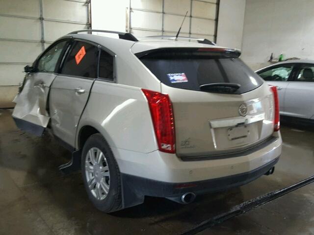 3GYFNAEY6AS559590 - 2010 CADILLAC SRX LUXURY TAN photo 3