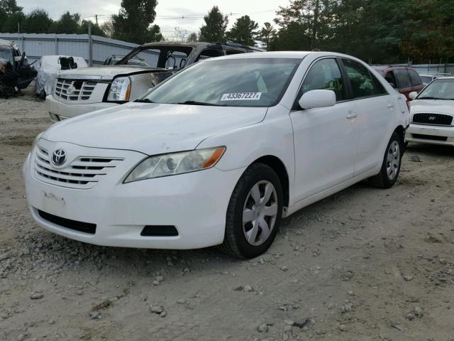 4T4BE46K19R135733 - 2009 TOYOTA CAMRY BASE WHITE photo 2