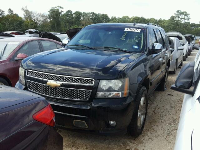 1GNFC13087R411291 - 2007 CHEVROLET TAHOE C150 BLACK photo 2