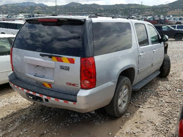 1GKS2KE71DR194550 - 2013 GMC YUKON XL SILVER photo 4