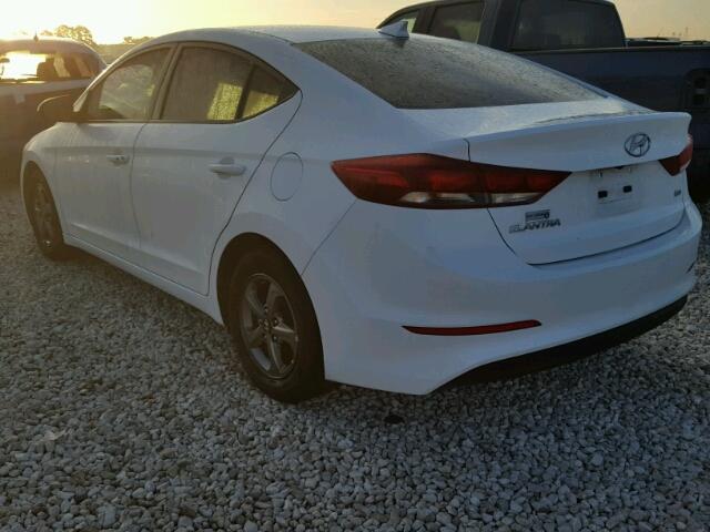 5NPD94LA3HH076507 - 2017 HYUNDAI ELANTRA WHITE photo 3