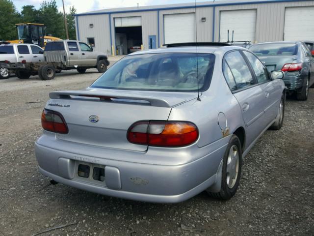 1G1NE52J3Y6269640 - 2000 CHEVROLET MALIBU LS ნაცრისფერი ფოტო 4