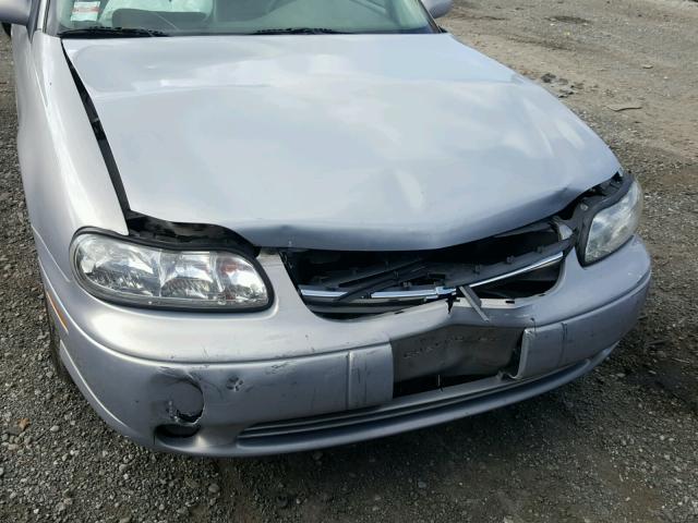1G1NE52J3Y6269640 - 2000 CHEVROLET MALIBU LS ნაცრისფერი ფოტო 9