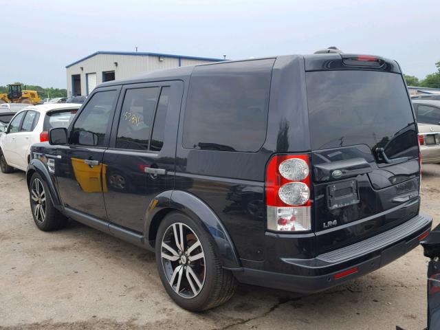 SALAK2D43CA599796 - 2012 LAND ROVER LR4 HSE LU BLACK photo 3