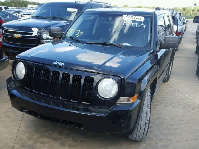 1J4NT2GB9AD610709 - 2010 JEEP PATRIOT SP BLACK photo 2