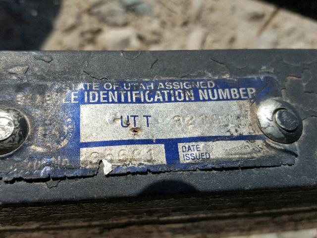 UTT32191 - 2009 UTILITY TRAILER BLACK photo 10