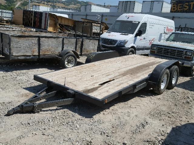 UTT32191 - 2009 UTILITY TRAILER BLACK photo 2