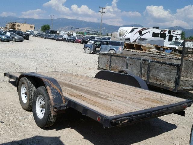 UTT32191 - 2009 UTILITY TRAILER BLACK photo 3