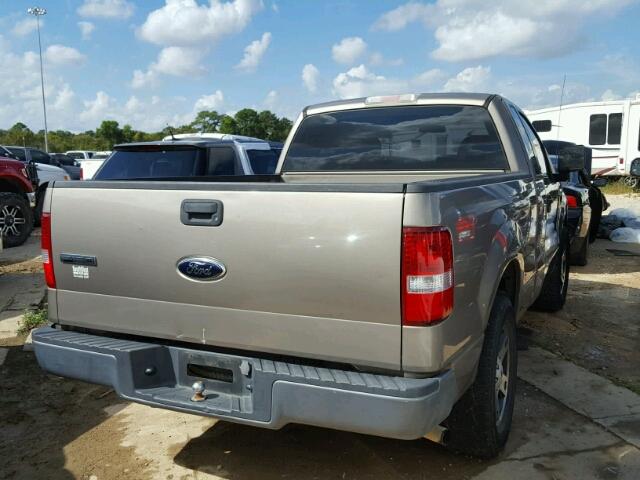 1FTRF12226NB67577 - 2006 FORD F150 TAN photo 4