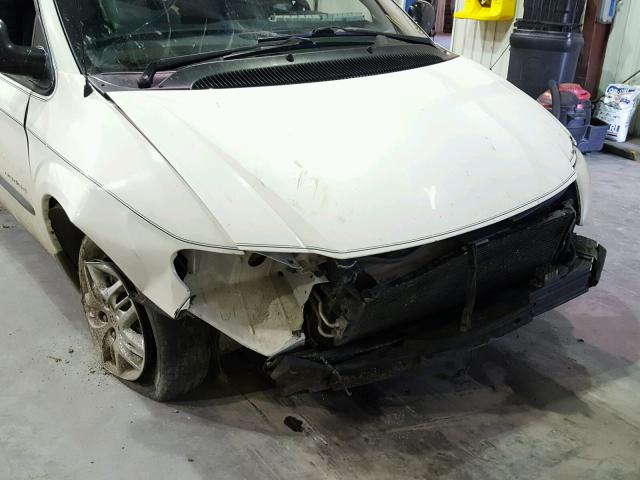 2B4GP44361R230474 - 2001 DODGE GRAND CARA WHITE photo 9