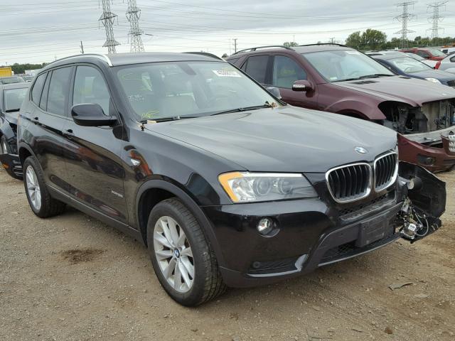 5UXWX9C52D0A11042 - 2013 BMW X3 XDRIVE2 BLACK photo 1