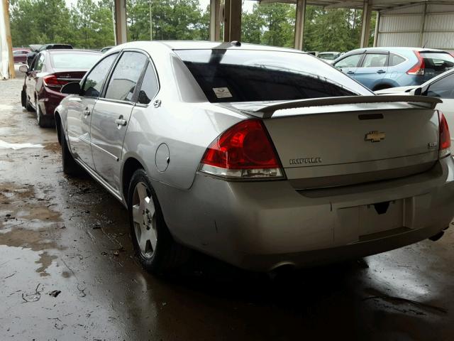 2G1WD58C069315849 - 2006 CHEVROLET IMPALA SUP 银色 照片 3