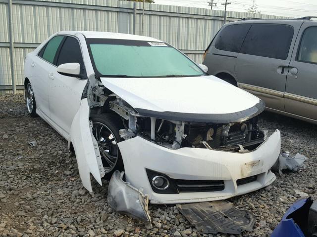 4T1BF1FK7CU125561 - 2012 TOYOTA CAMRY BASE WHITE photo 1