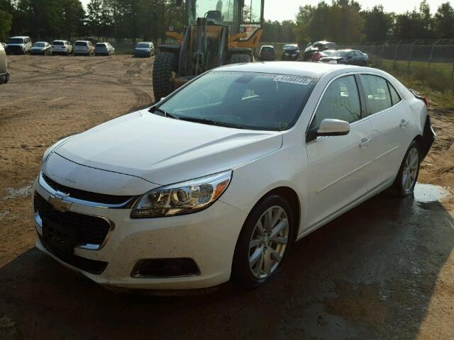 1G11D5SL0FU146406 - 2015 CHEVROLET MALIBU 2LT WHITE photo 2