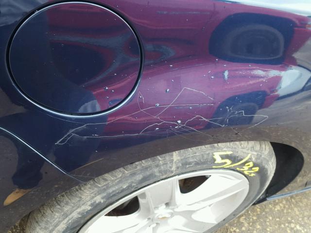 1G1ZG57B79F234954 - 2009 CHEVROLET MALIBU LS BLUE photo 9