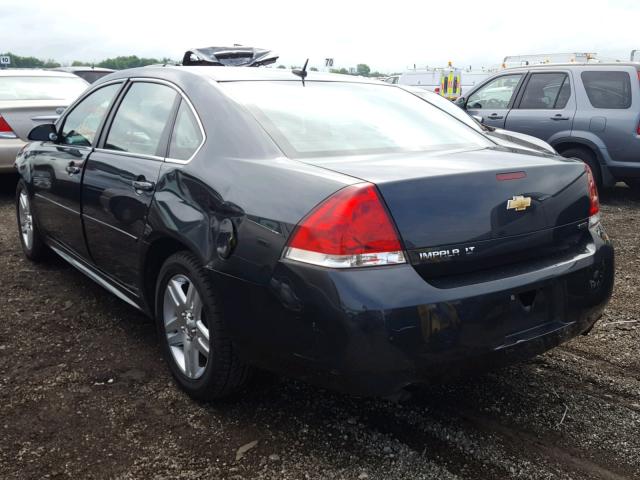 2G1WB5E38G1107146 - 2016 CHEVROLET IMPALA LIM GRAY photo 3