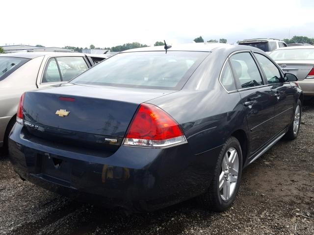 2G1WB5E38G1107146 - 2016 CHEVROLET IMPALA LIM GRAY photo 4