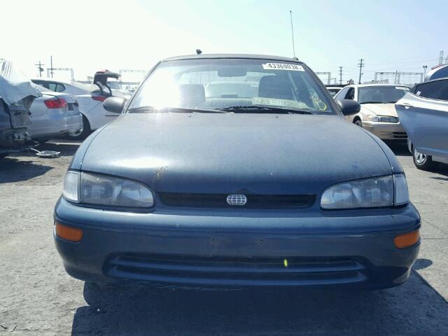 1Y1SK5365RZ069397 - 1994 GEO PRIZM BASE მწვანე ფოტო 9