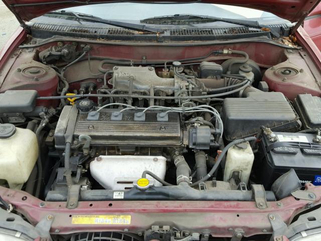 1NXBB02E6TZ481361 - 1996 TOYOTA COROLLA DX RED photo 7