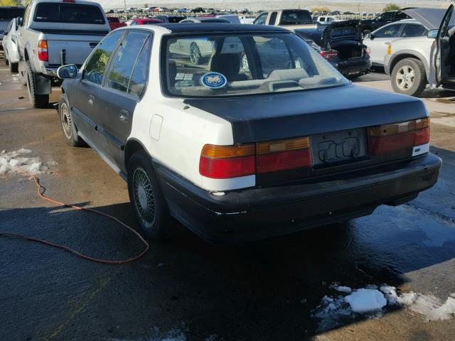 1HGCB7562LA163942 - 1990 HONDA ACCORD EX WHITE photo 3