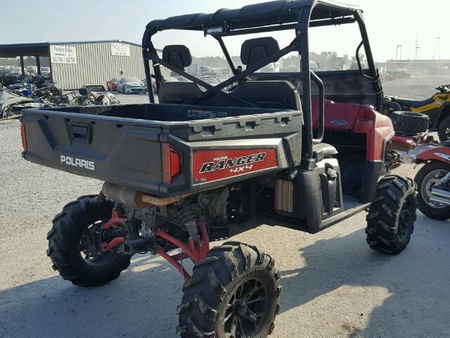 3NSRCA57XHE772226 - 2017 POLARIS RANGER RED photo 4