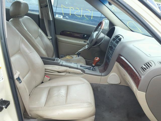 1LNHM86S9YY786789 - 2000 LINCOLN LS 金色 照片 5