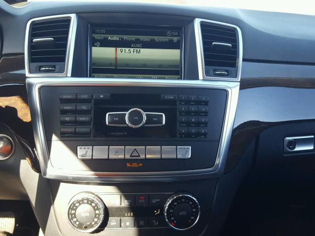 4JGDA5JB8DA159730 - 2013 MERCEDES-BENZ ML 350 WHITE photo 9