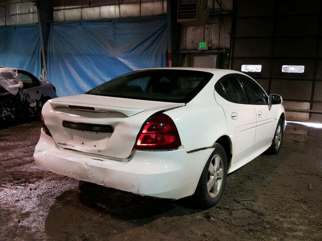2G2WP552361285470 - 2006 PONTIAC GRAND PRIX WHITE photo 4