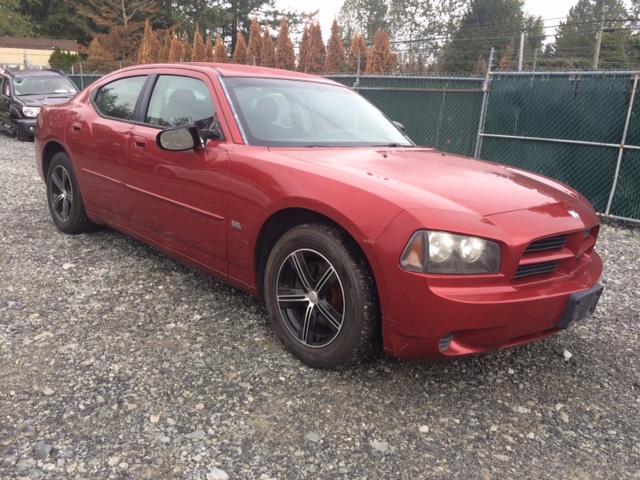 2B3KA43G06H182116 - 2006 DODGE CHARGER SE RED photo 1