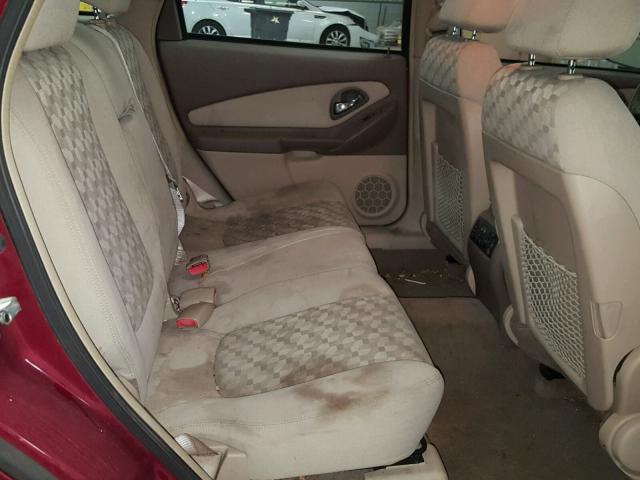 1G1ZT64894F148239 - 2004 CHEVROLET MALIBU MAX 红色 照片 6