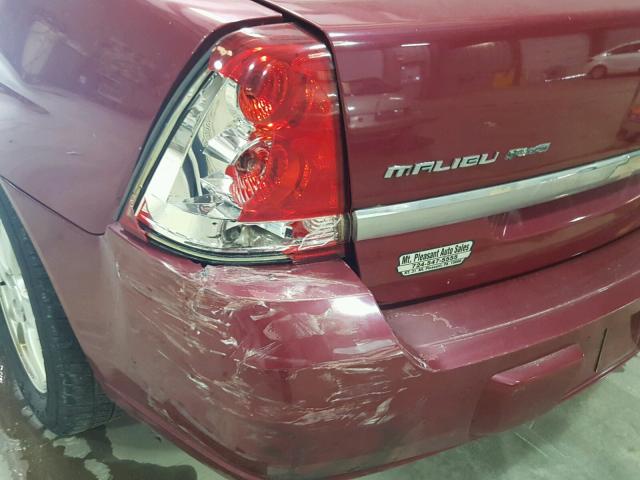 1G1ZT64894F148239 - 2004 CHEVROLET MALIBU MAX 红色 照片 9