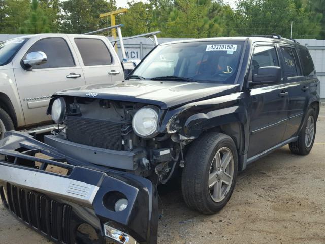 1J8FT48W17D324233 - 2007 JEEP PATRIOT LI BLACK photo 2