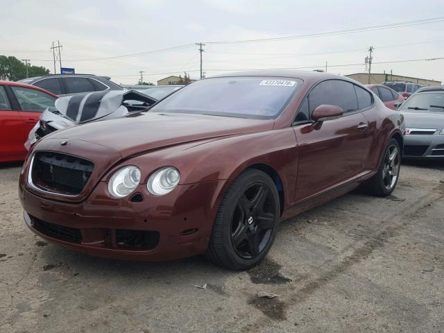 SCBCR63W25C029434 - 2005 BENTLEY CONTINENTA BROWN photo 2